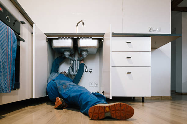 Professional Pipe Repair technician working in Hardwick, MA